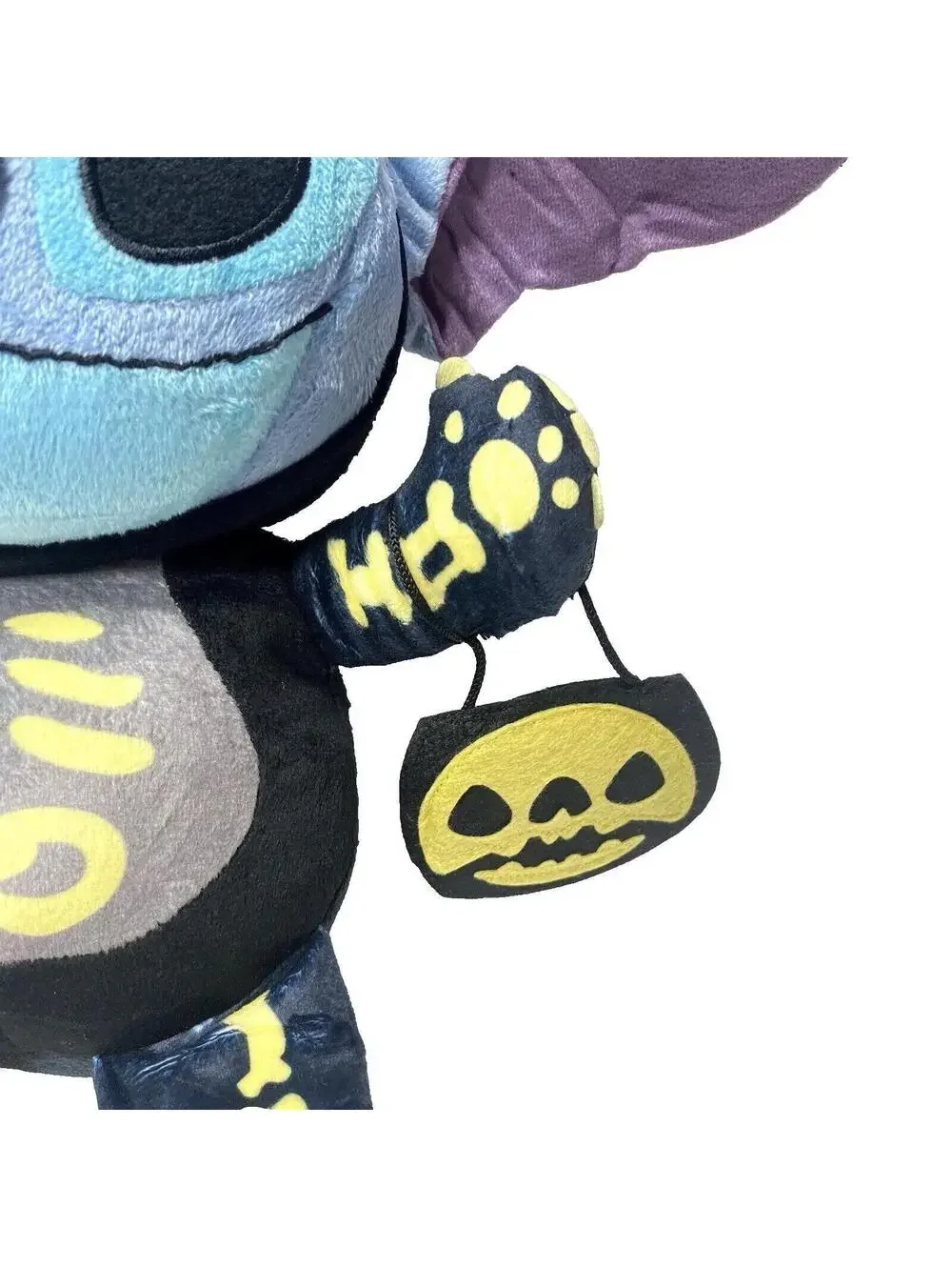 Lilo and Stich Plush Cute Halloween Teddy Bear Jack o'lantern Skeleton Black New